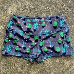 Feed Me Fight Me athletic shorts